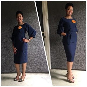 Beautiful dress to wear to work or church!